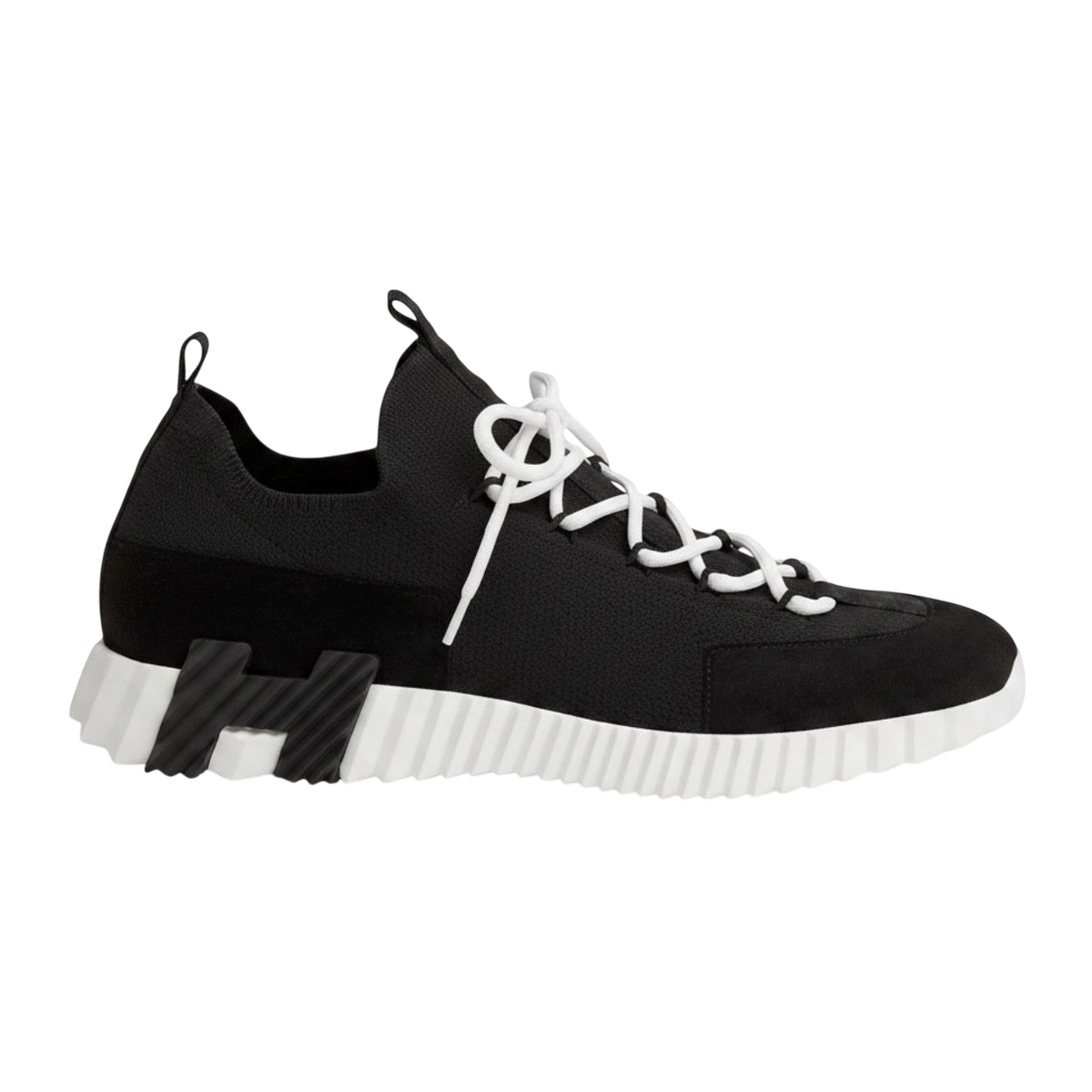Hermès Bouncing 'Noir / Blanc' (Suede)