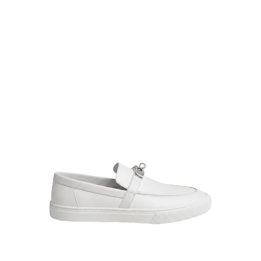 Hermès Game Slip-On 'Blanc'