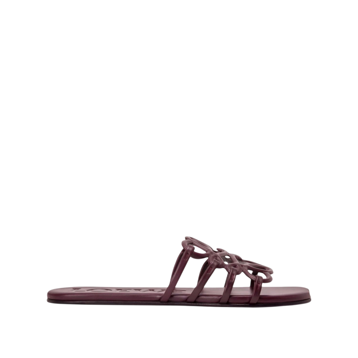 LOEWE Anagram Slide 'Burgundy'