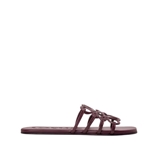LOEWE Anagram Slide 'Burgundy'
