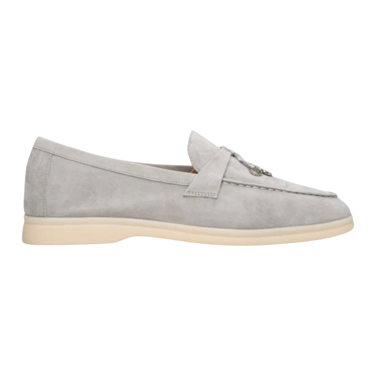 Loro Piana Summer Charms Walk Loafer 'Grey'