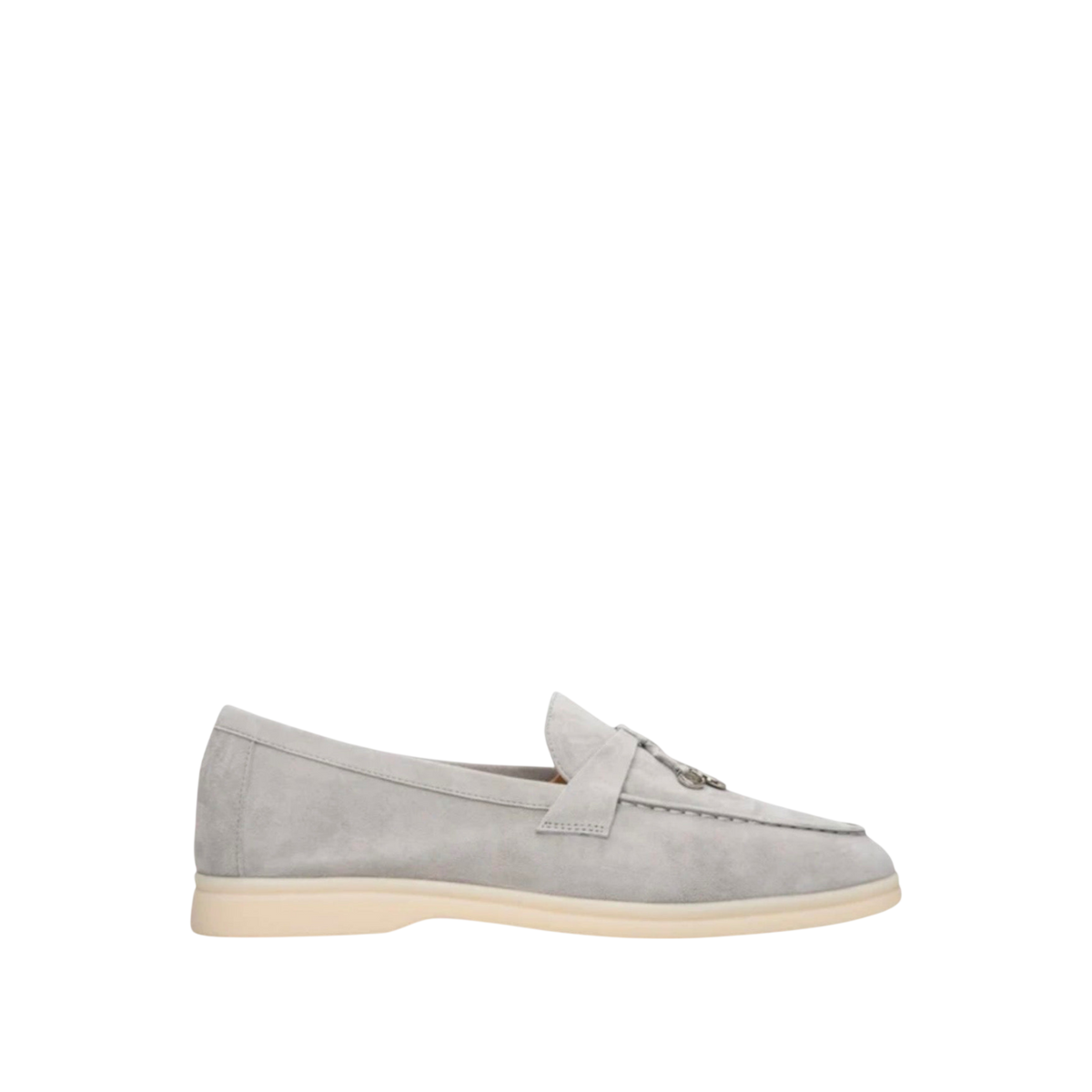 Loro Piana Summer Charms Walk Loafer 'Grey'
