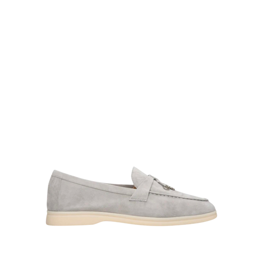 Loro Piana Summer Charms Walk Loafer 'Grey'