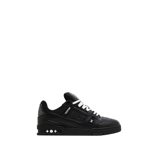 Louis Vuitton LV Trainer 'Embossed Monogram' 'Black'