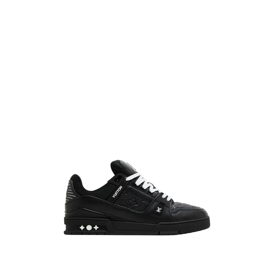 Louis Vuitton LV Trainer 'Embossed Monogram' 'Black'