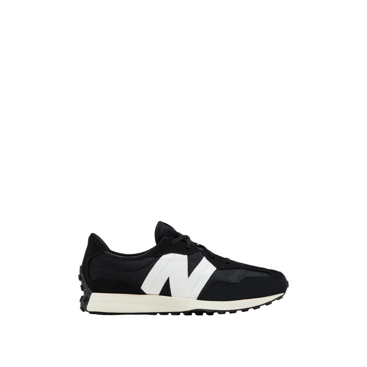 New Balance 327 Big Kid 'Black / White'