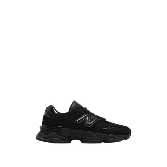 New Balance 9060 'Triple Black' Suede Patent