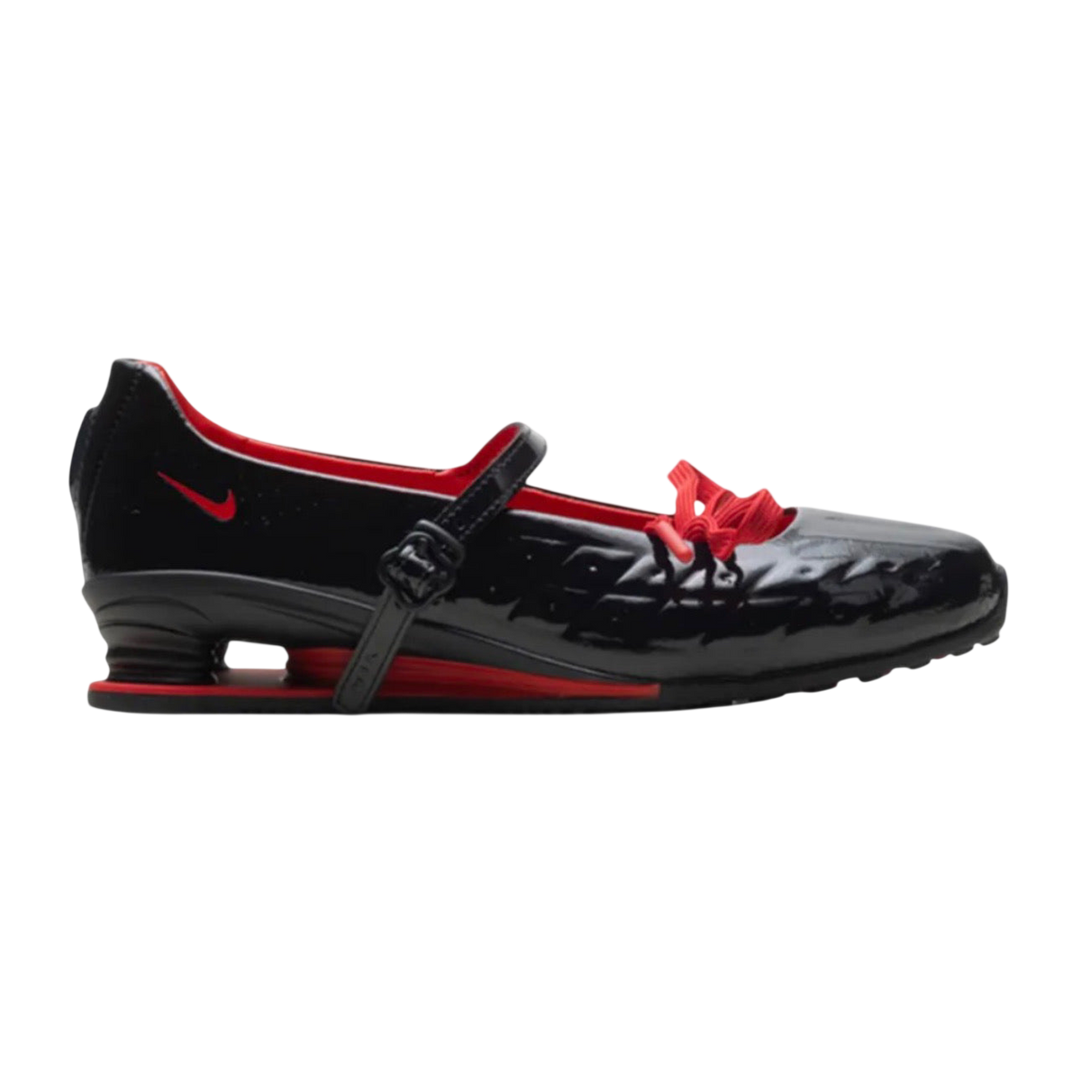 LABELHOOD x Nike Shox Z Calistra 'Black / Red'
