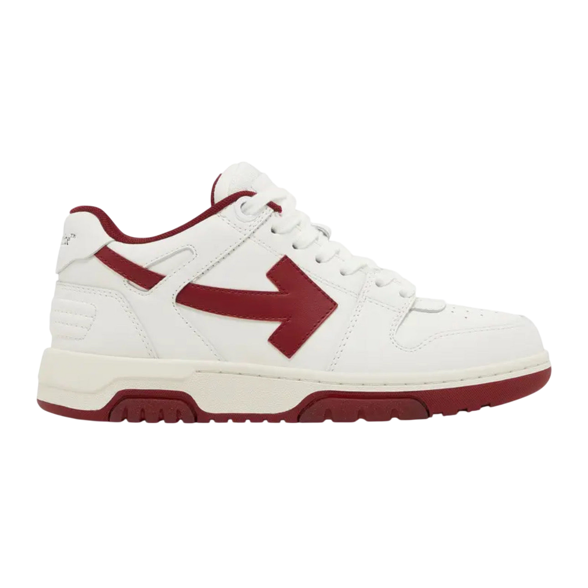 Off-White Out of Office 'White / Burgundy'