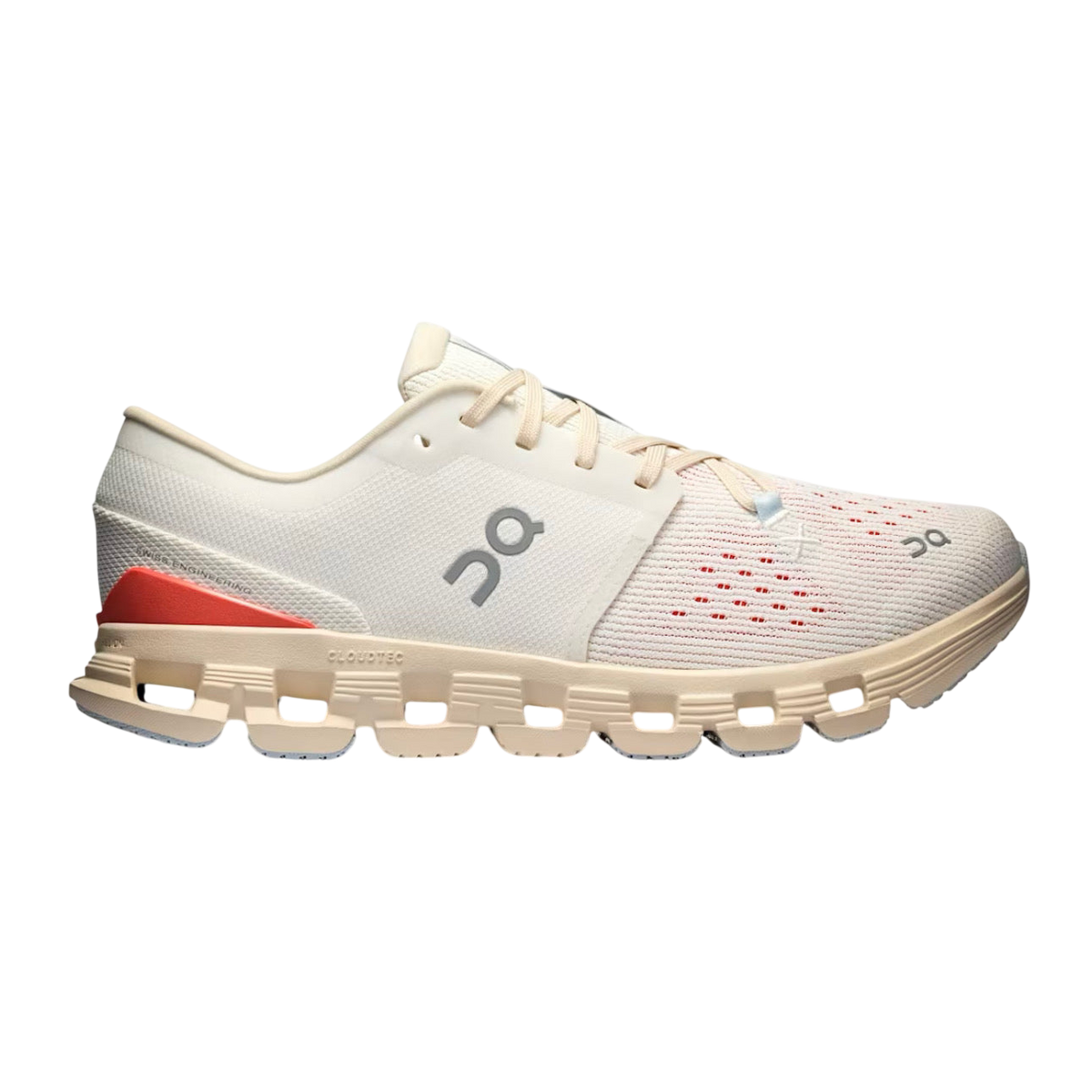 On Cloud X 4 'Ivory / Salmon'