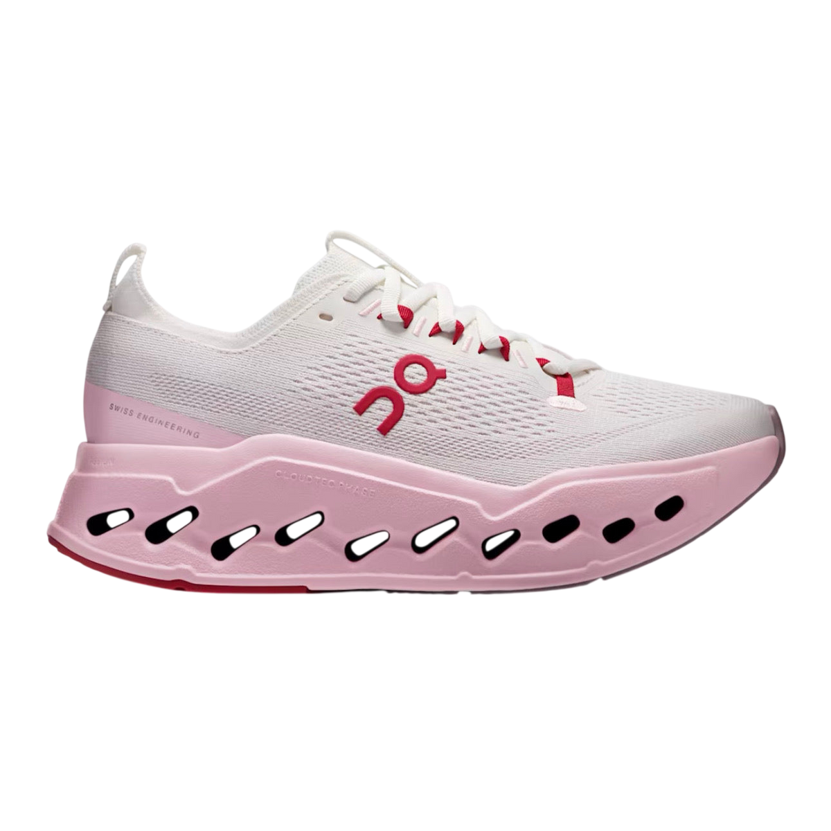 On Cloudsurfer Max 'Ivory / Peony'