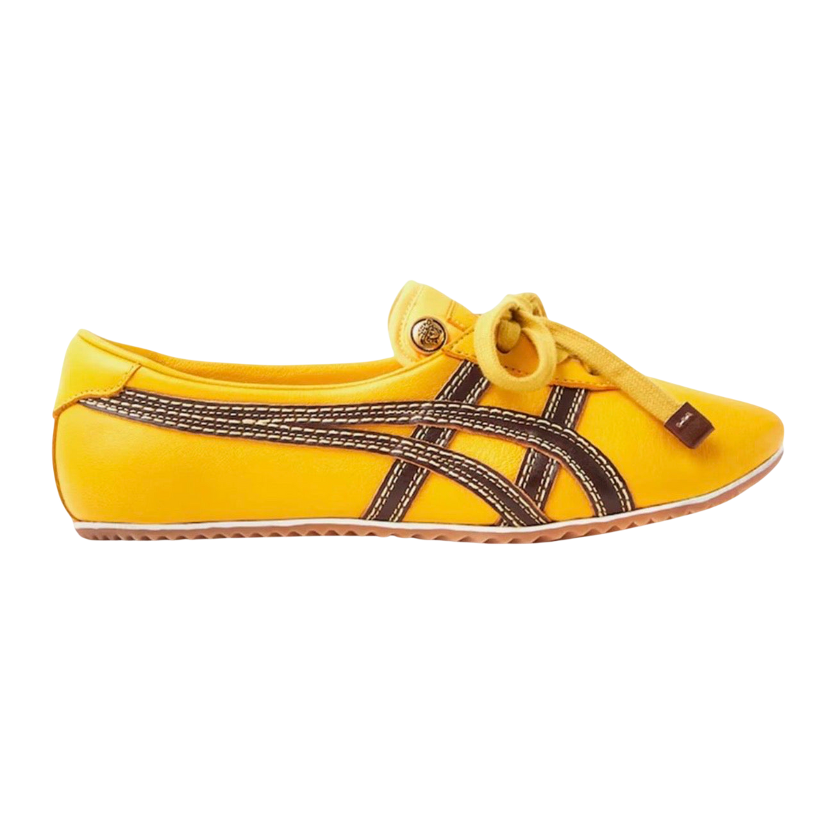 Versace x Onitsuka Tiger Tai-Chi Sakura Nappa 'Yellow'