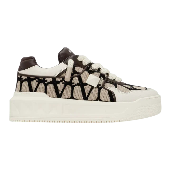 Valentino Garavani One Stud XL 'Off-White / Brown'