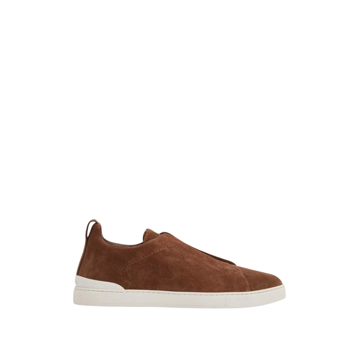 Zegna Triple Stitch Suede 'Light Brown'