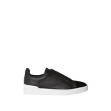 Zegna Triple Stitch Leather 'Black'