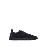 Zegna Triple Stitch Suede 'Full Navy'